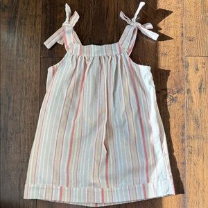 Copper Key Pink and Cream Striped Dress